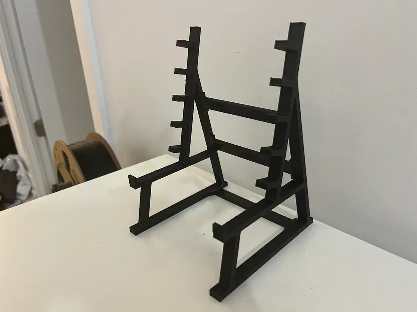 Giá đỡ bút máy kiểu ghế đẩy/giá squat tỉ lệ 1:18 - Image 1