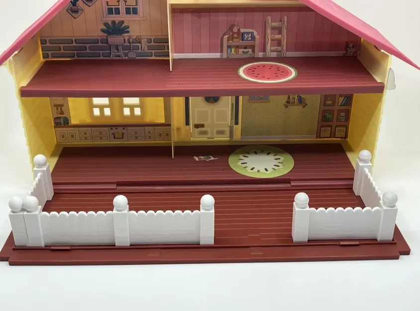 Phụ kiện hàng rào cho ngôi nhà Bluey - Image 1