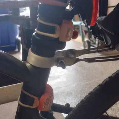 Kẹp gắn giá đỡ xe đạp cho khung ghế xe đạp 35mm