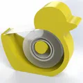 Giá đỡ băng dính hình chú vịt dễ thương - Thumbnail 1