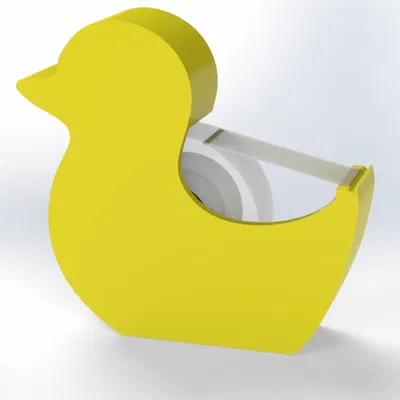 Giá đỡ băng dính hình chú vịt dễ thương