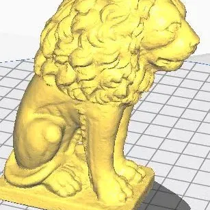 Đầu sư tử trang trí cho thuyền từ thiết kế của POmega