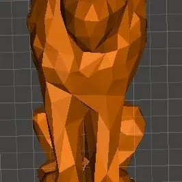 Đầu sư tử trang trí cho thuyền từ thiết kế của POmega