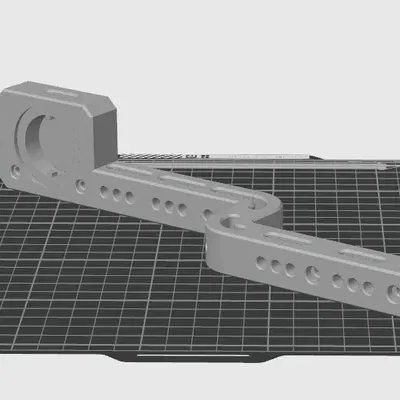 Giá đỡ cuộn filament gắn bên cho máy in Bambu Lab