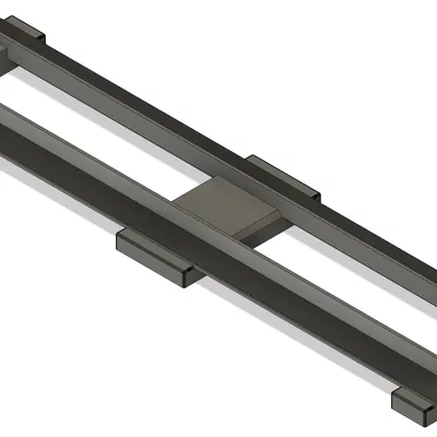 Đường ray tàu hỏa dài gấp đôi tương thích với Duplo