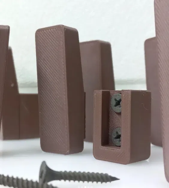 Giá treo đồ với ốc vít ẩn trượt dễ dàng treo đồ vật - Image 2