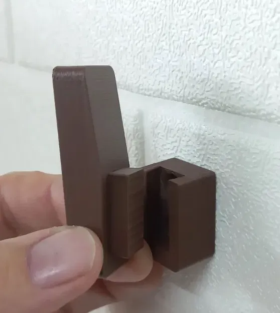 Giá treo đồ với ốc vít ẩn trượt dễ dàng treo đồ vật - Image 4