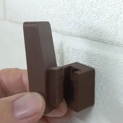 Giá treo đồ với ốc vít ẩn trượt dễ dàng treo đồ vật