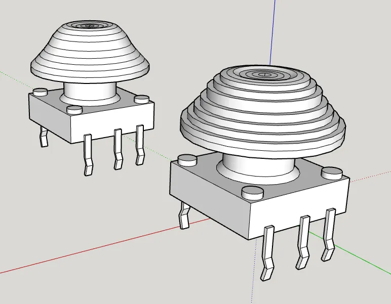 Công tắc điều hướng 5 chiều (10x10mm) - Image 1