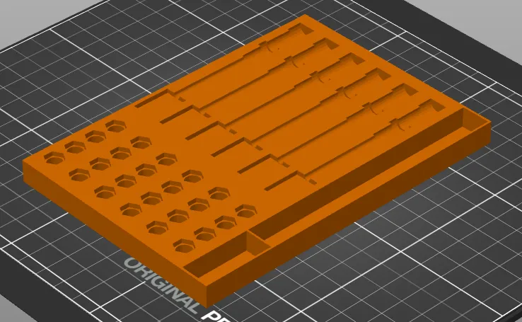 Khay đựng vòi Nextruder phù hợp với hộp đồ nghề Kobalt Mini - Image 4