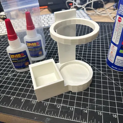 Giá đỡ keo 2P10 gắn tường cho 2 chai và bình hoạt hóa