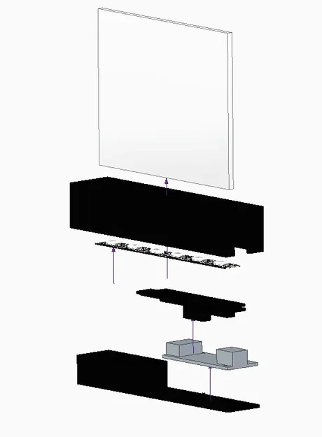 Đèn LED hình khung tranh có thể in 3D - Image 3