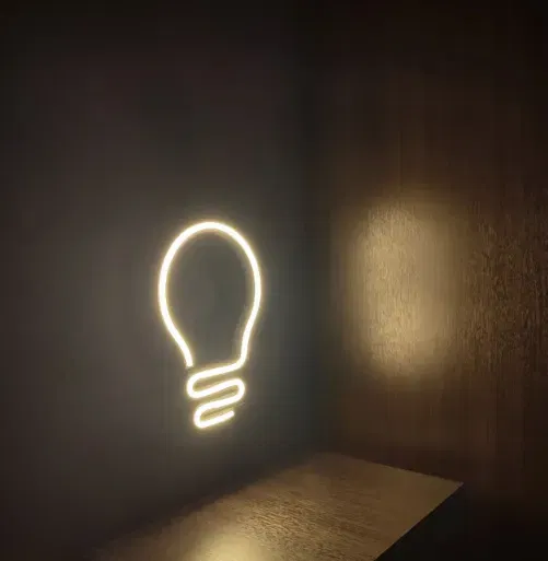 Đèn neon LED trang trí phòng ngủ - Image 1