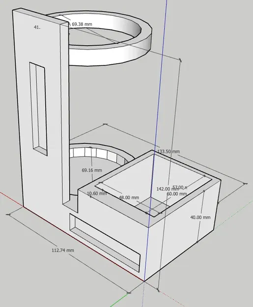 Giá đỡ keo 2P10 gắn tường cho 2 chai và bình hoạt hóa - Image 6