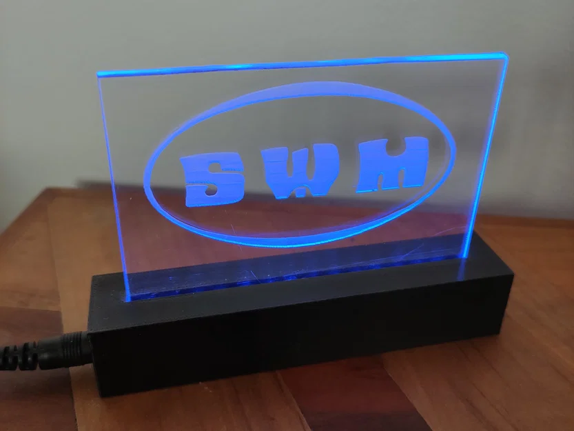 Đèn LED hình khung tranh có thể in 3D - Image 4