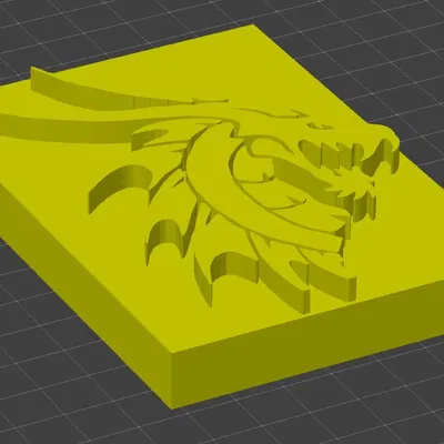 Nắp SSD 2.5" với hình rồng độc đáo