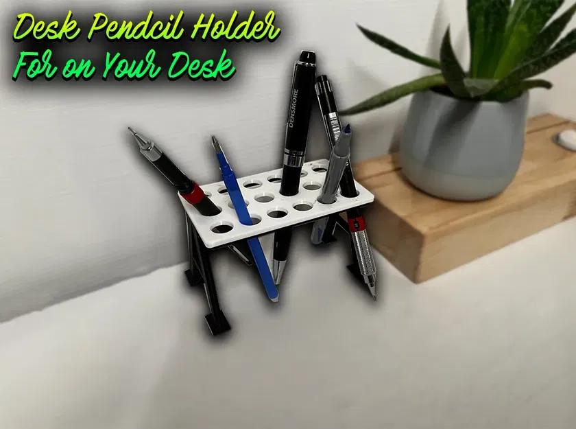 Giá đỡ bút chì để bàn tiện lợi và phong cách - Image 1