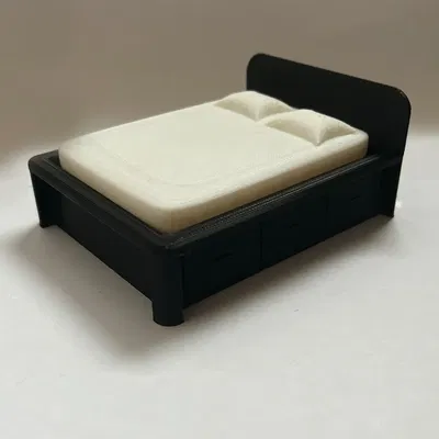 Giường với ngăn chứa bí mật cho đồ giá trị nhỏ