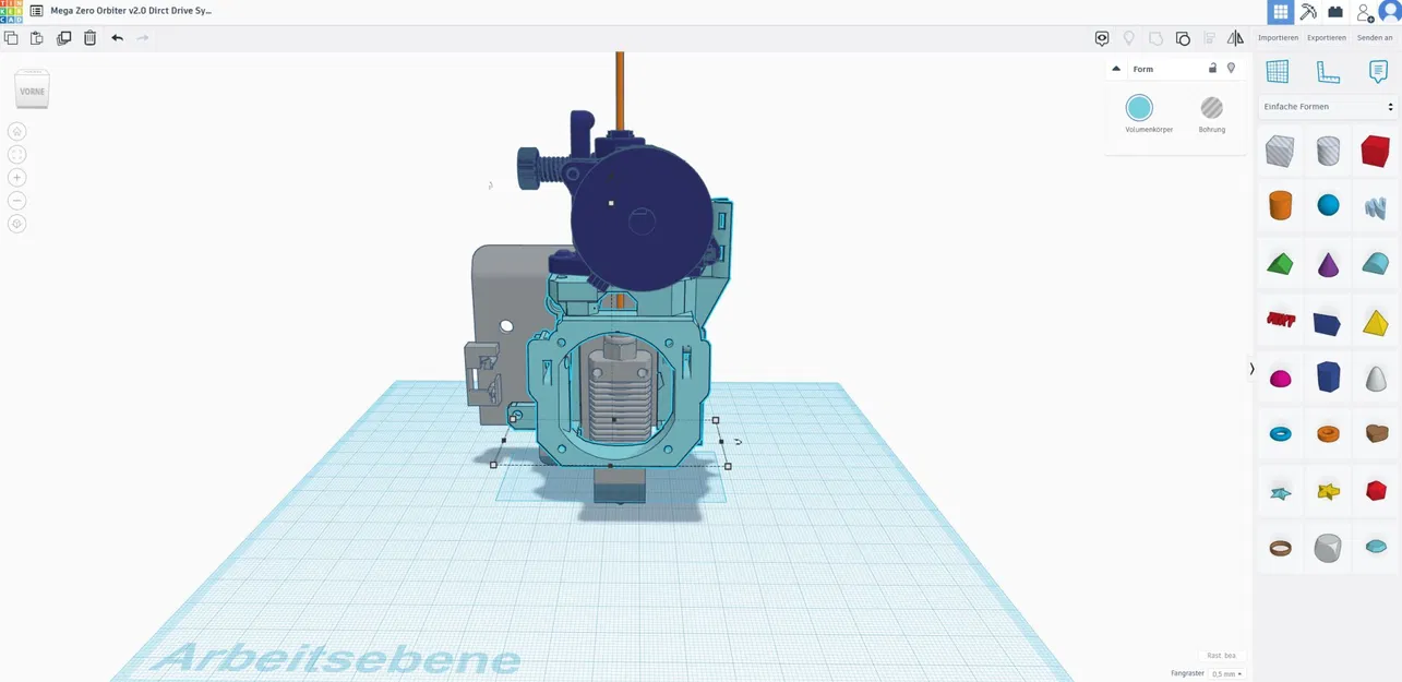 Bản remix Anycubic Mega Zero cho Orbiter v2.0 và v2.5 - Image 2
