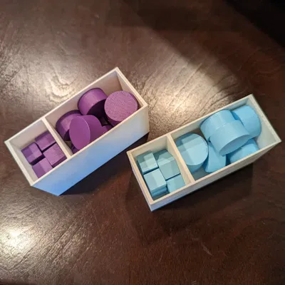 Bộ tổ chức trò chơi Cryptid cho bàn cờ