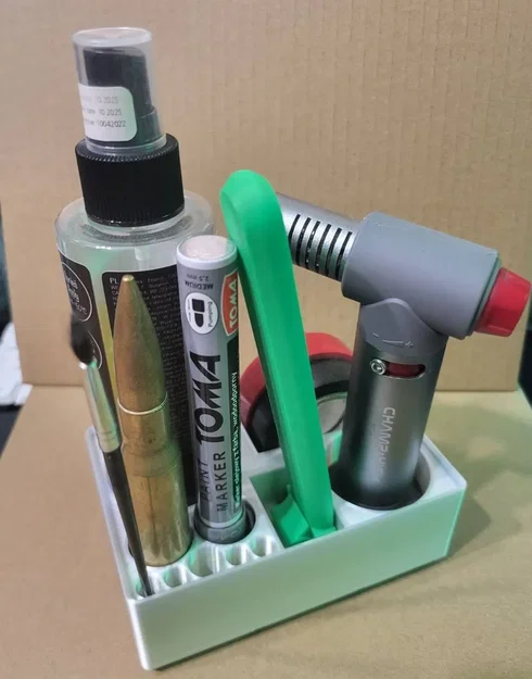 Giá đỡ keo, bút và băng dính cho Gridfinity - Image 1