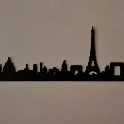 Nghệ thuật 2D phong cảnh Paris độc đáo
