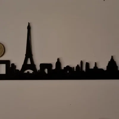 Nghệ thuật 2D phong cảnh Paris độc đáo