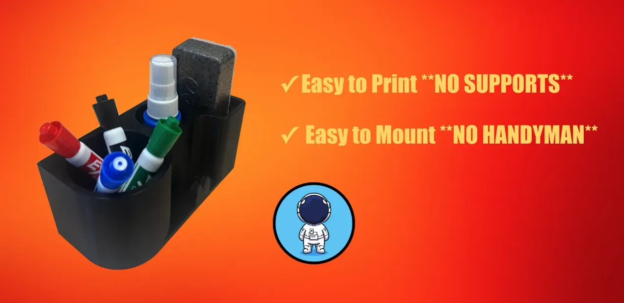 Giá đỡ bảng trắng treo tường cho văn phòng và bếp - Image 1