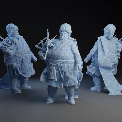 Nhân vật Fat Bastard từ Austin Powers với súng laser cá mập