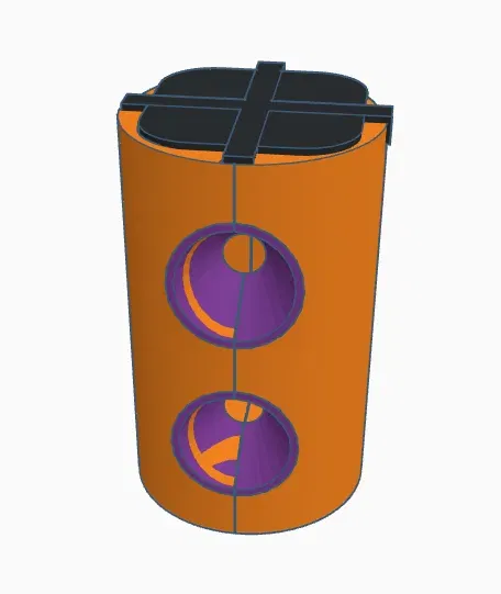 Bẫy ruồi và muỗi nhỏ sử dụng đèn LED xanh - Image 1