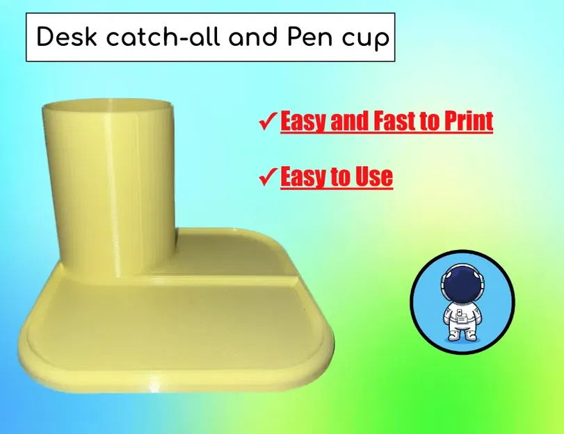 Khay đựng đồ và cốc bút cho bàn làm việc - Image 1