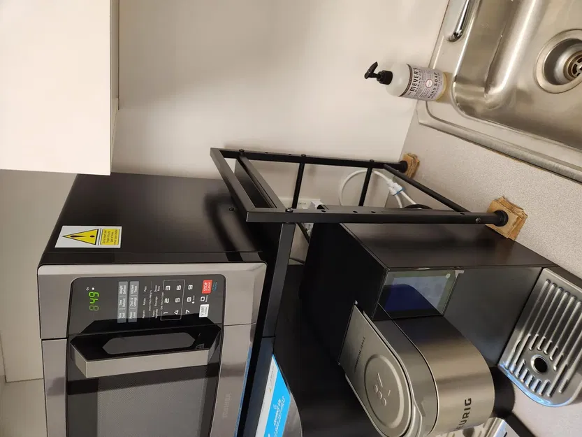 Chân nâng 32mm ID cho giá đỡ lò vi sóng - Image 2