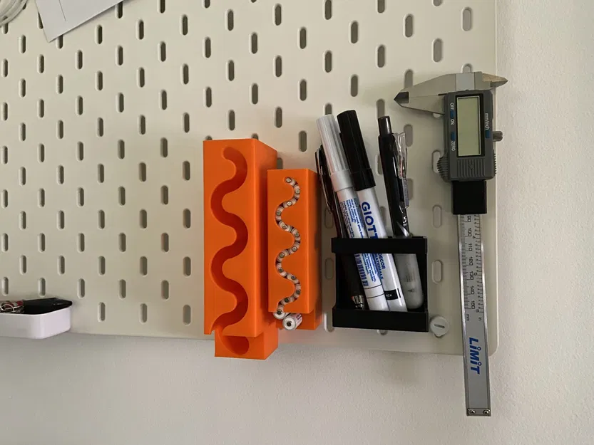 Giá đỡ pin AA và AAA cho bảng treo Skådis của IKEA - Image 1