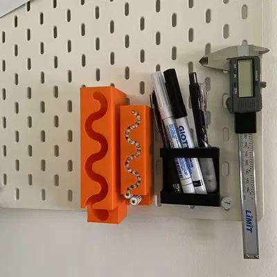 Giá đỡ pin AA và AAA cho bảng treo Skådis của IKEA