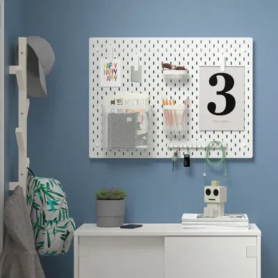 Giá đỡ pin AA và AAA cho bảng treo Skådis của IKEA