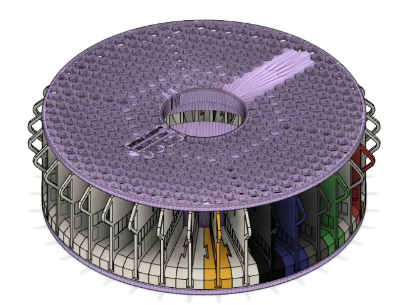 Mẫu màu cho cuộn Prusament và lưu trữ tiện lợi - Image 1