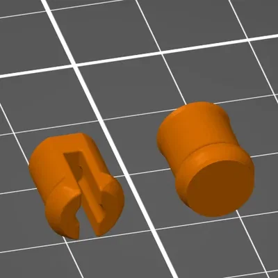 Mẫu bộ kẹp và khe cho nhà thiết kế 3D