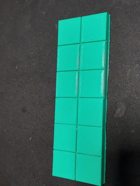 Gạch 2x6 với lỗ nam châm cho mô hình mini - Image 2