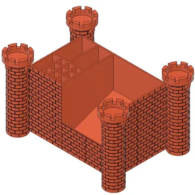 Giá đỡ bàn làm việc kiểu lâu đài trung cổ