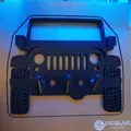Giá đỡ chìa khóa Jeep Wrangler với thiết kế tinh chỉnh - Thumbnail 3