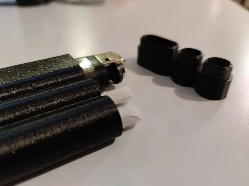 Hộp đựng thuốc lá và bật lửa cho khổ giấy 110mm - Image 1