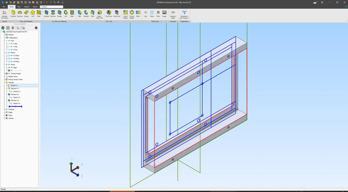Giá đỡ màn hình cảm ứng 7 inch cho Raspberry Pi - Image 2