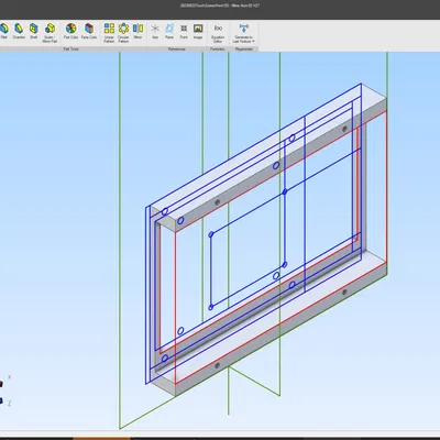 Giá đỡ màn hình cảm ứng 7 inch cho Raspberry Pi