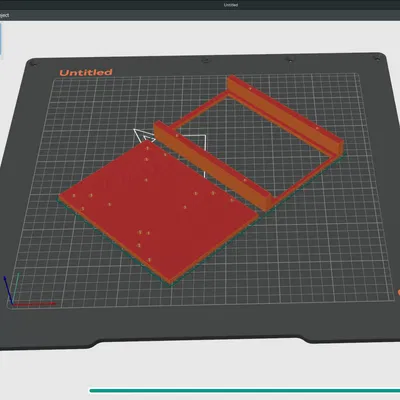 Giá đỡ màn hình cảm ứng 7 inch cho Raspberry Pi
