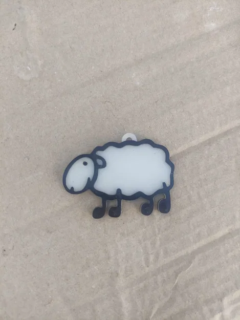 Móc khóa hình con cừu Ardilatxa độc đáo - Image 1