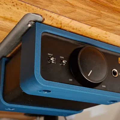 Giá đỡ FiiO K5 Pro gắn dưới bàn có quản lý cáp