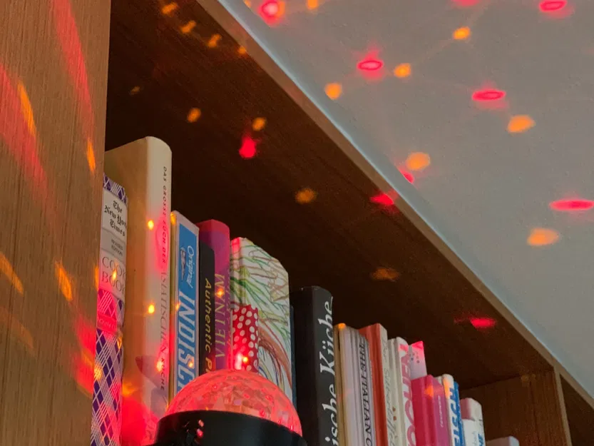 Giá đỡ sách mini cho đèn disco - Image 1