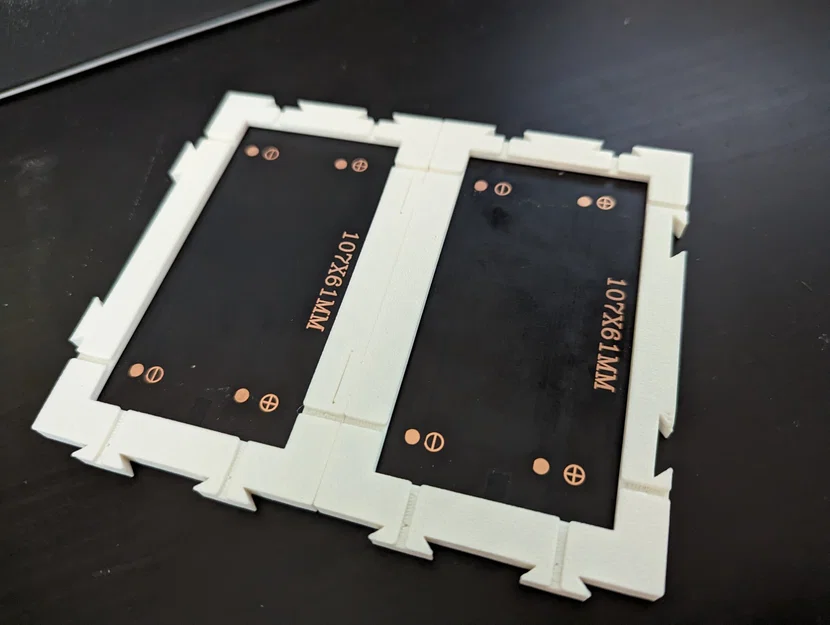Khung pin mặt trời 107mm x 61mm cho dự án DIY - Image 2
