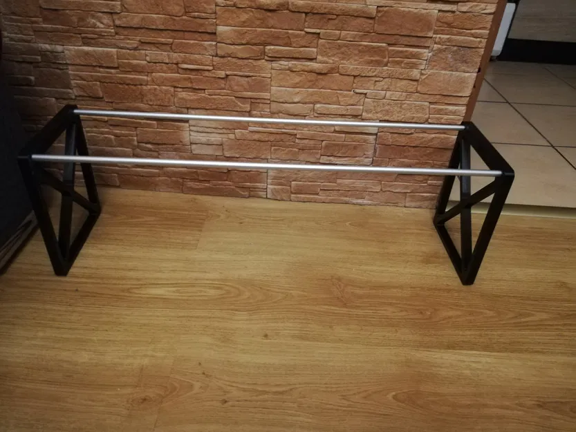 Giá đỡ giày in 3D bằng ống nhôm 10x1mm - Image 2