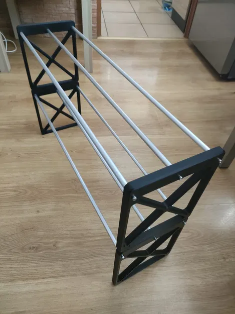 Giá để giày xếp chồng đa năng bằng nhôm - Image 3